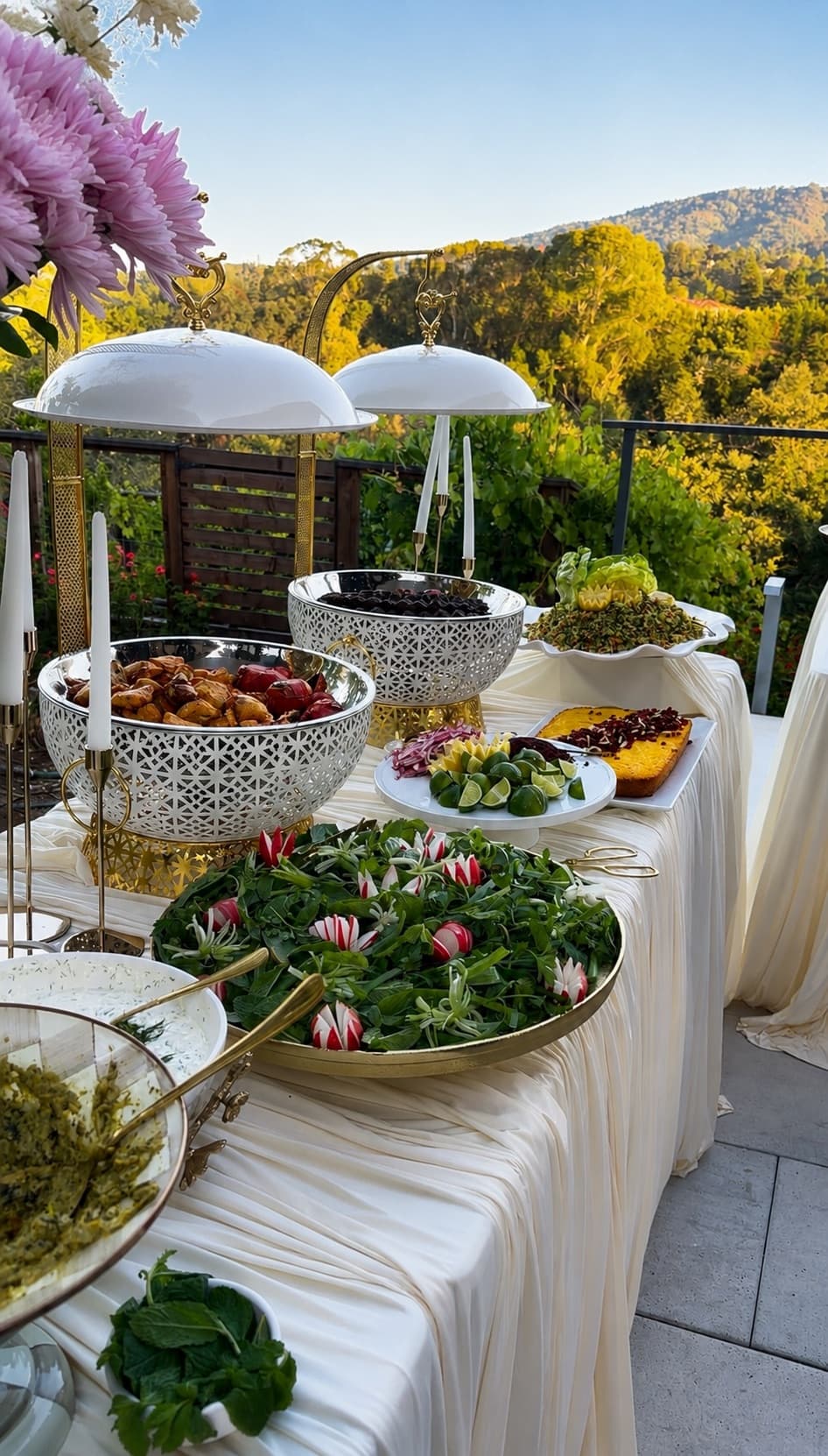 Bazm Kitchen catering event
